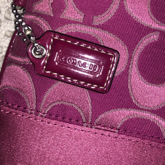 Y2K purple coach wristlet - Picture 2 of 4